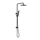 Finley Shower Rail Set - Matte Black