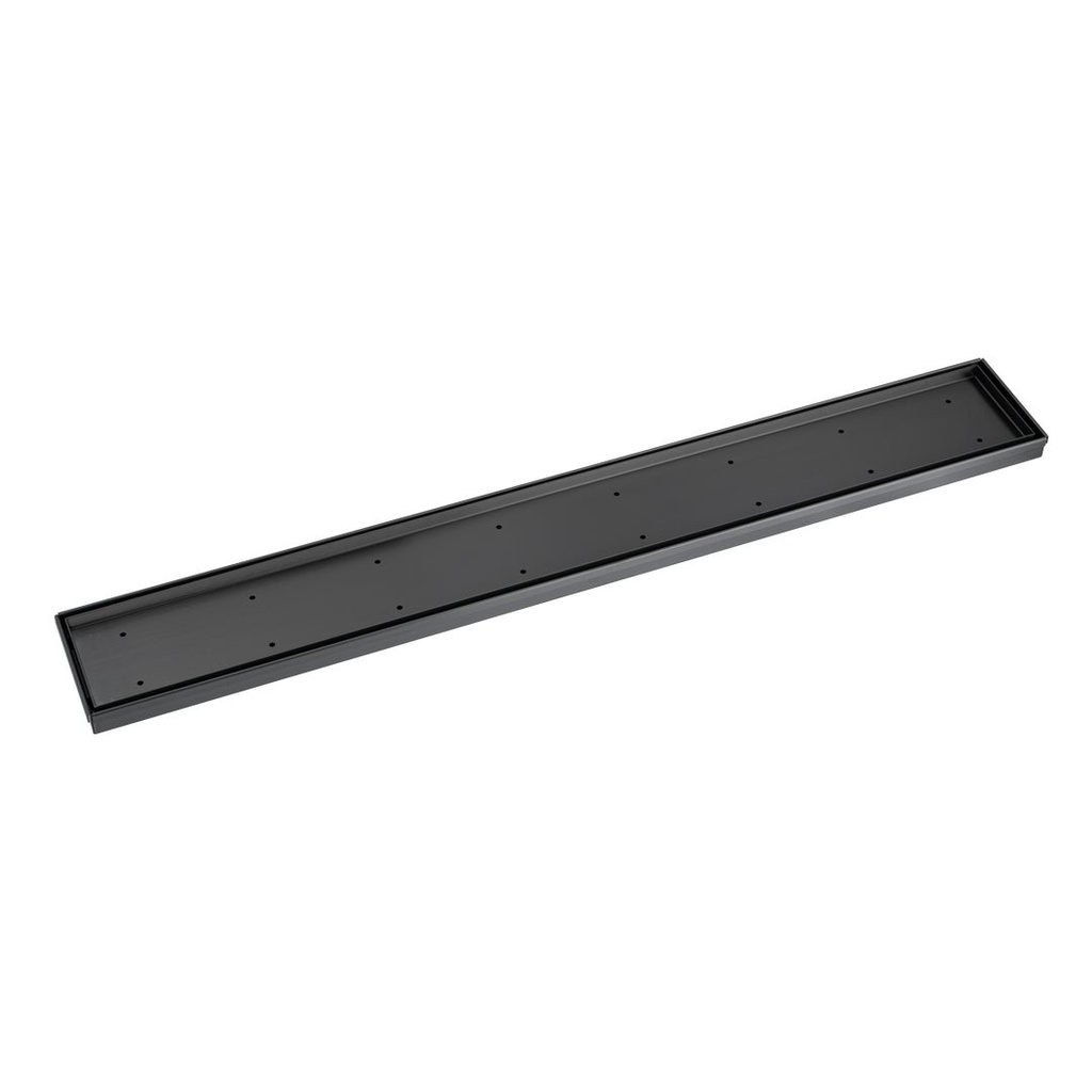 [11572] Pixi Tile Insert Shower Channel Waste 900mm - Brushed Gunmetal