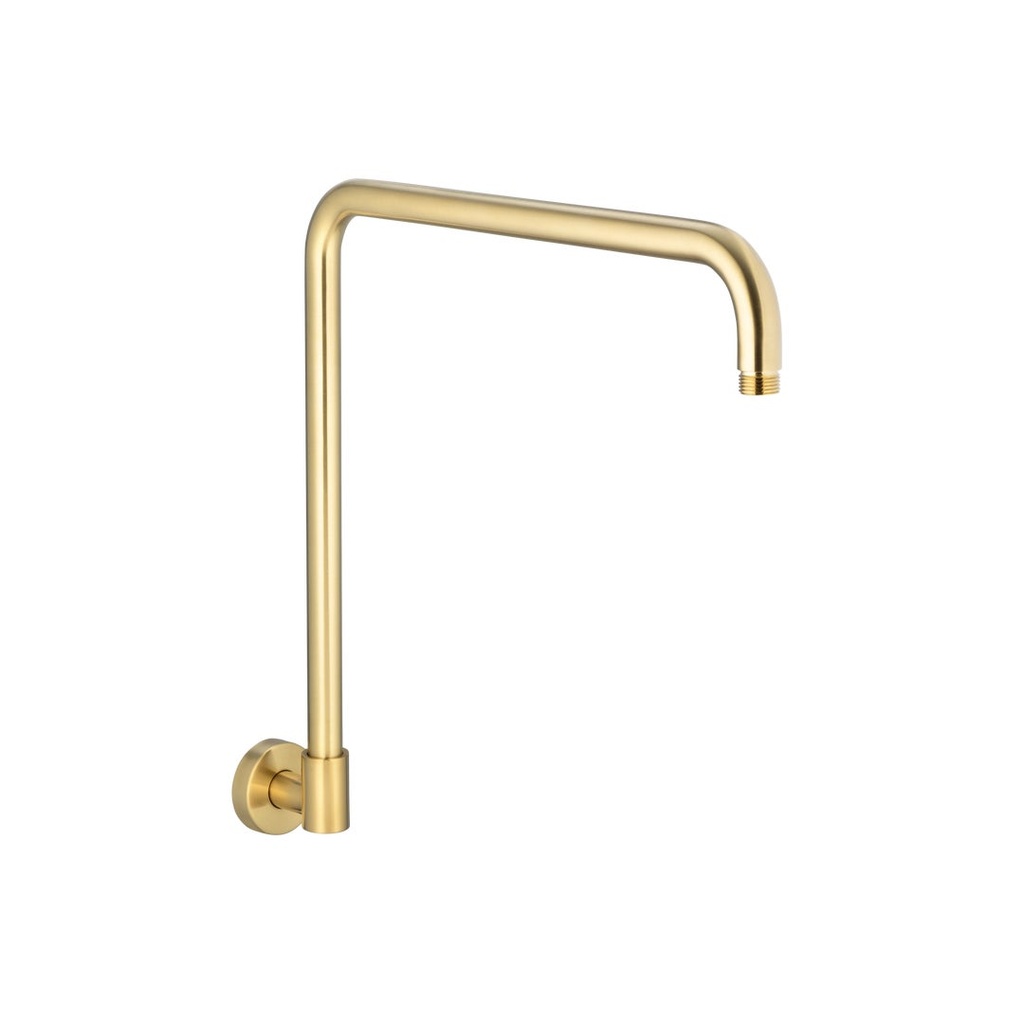 [11601] Eden Shower Arm - Brushed Brass