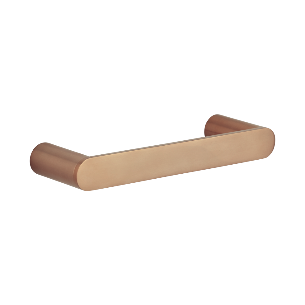 [11684] Milani Hand Towel Holder - Brushed Copper