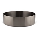 Harlow Round Basin Sink - Brushed Gunmetal