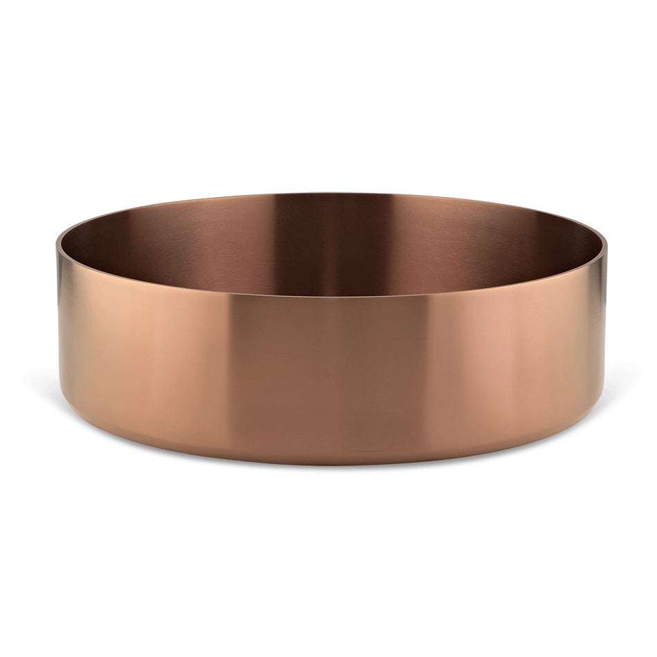 [11748] Harlow Round Basin Sink - Brushed Copper