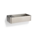 Silo Wall-Hung Basin - Stainless Steel