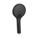3-Function Round Hand Shower - Matte Black