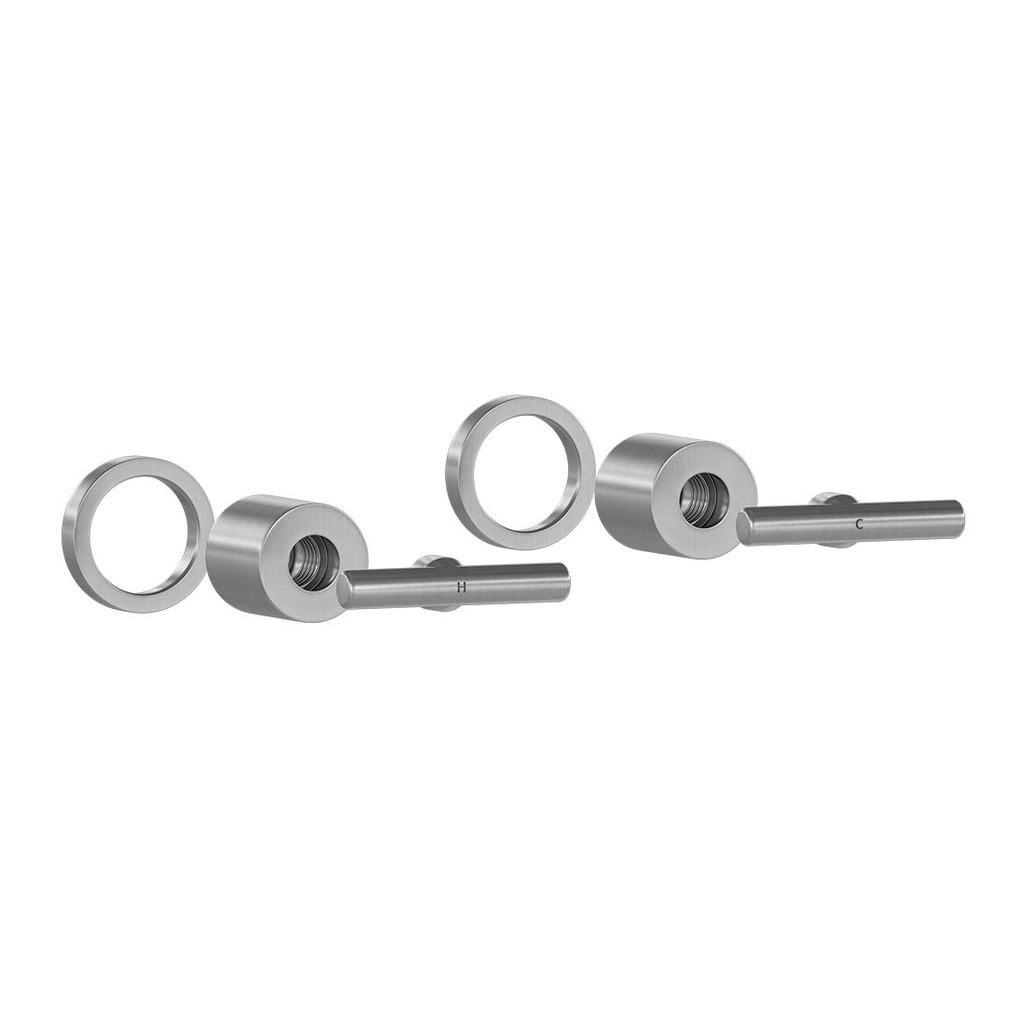 [11795] Barre Assembly Handle Kit – Brushed Nickel