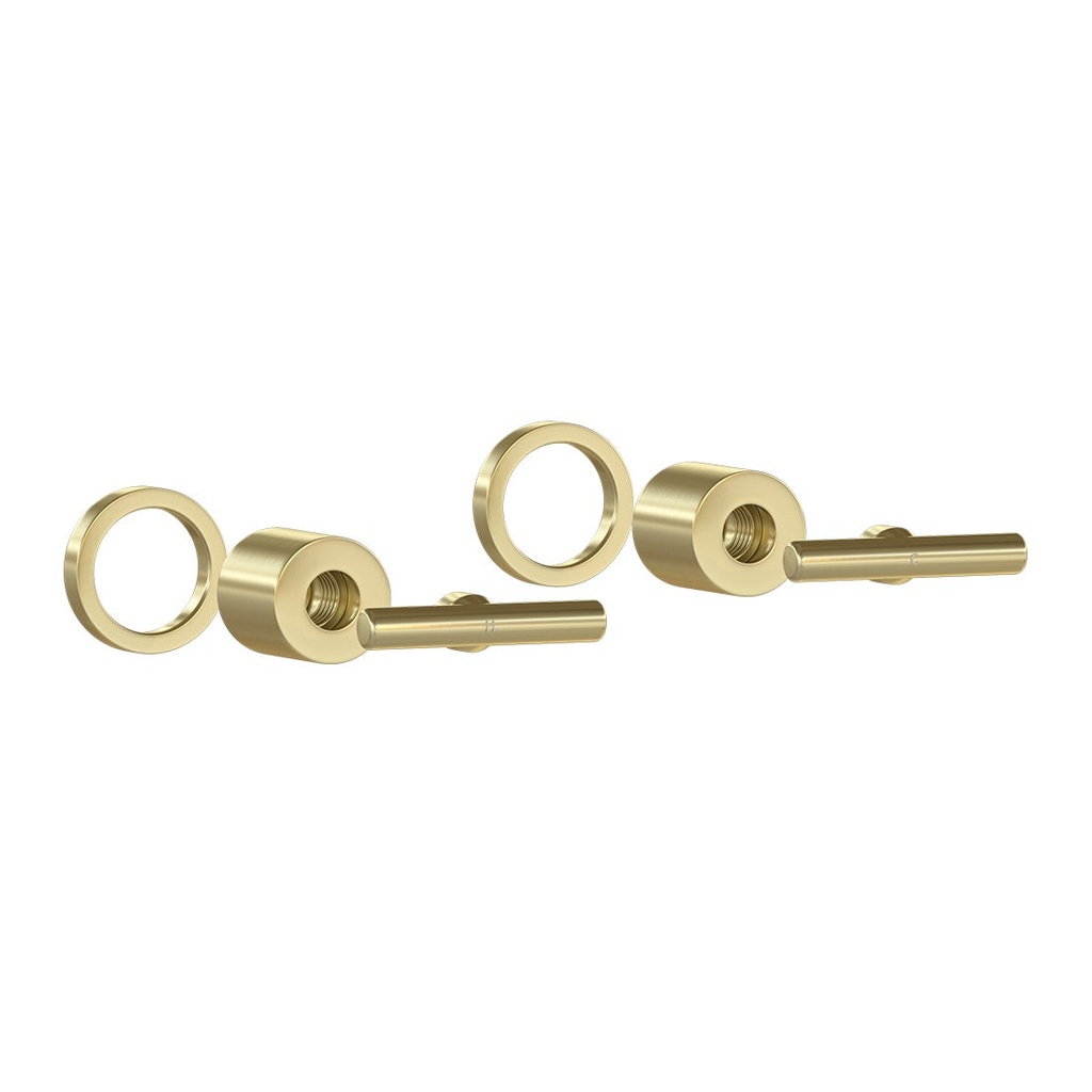 [11797] Barre Assembly Handle Kit – Brushed Brass