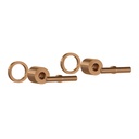 Barre Assembly Handle Kit - Brushed Copper