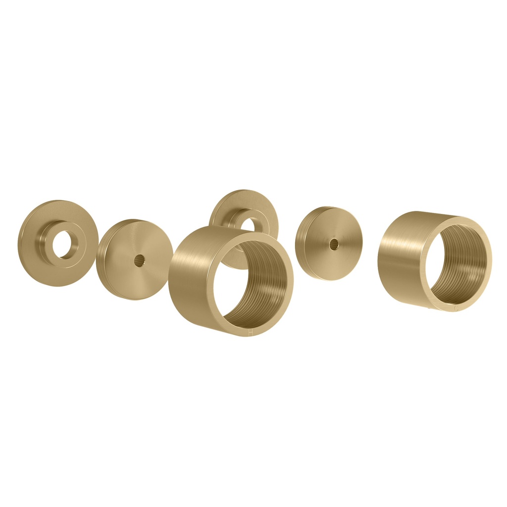[11832] Pixi Tile Insert Assembly Handle Kit - Brushed Brass