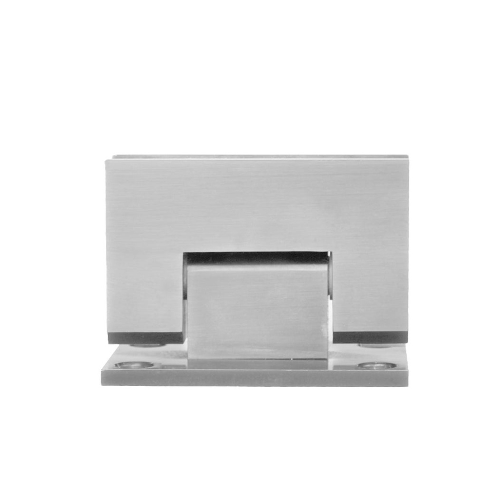[11848] Kenzie Glass-to-Wall Shower Hinge - Stainless Steel