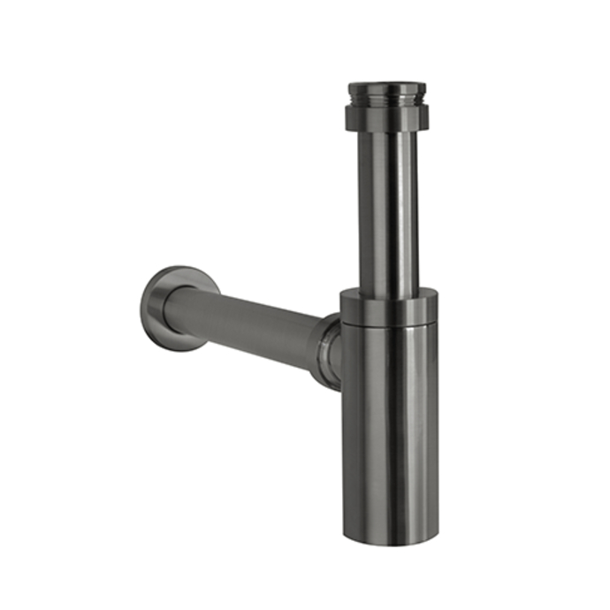 [11892] Marli Bottle Trap Round - Brushed Gunmetal
