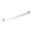 Milani Single Towel Rail 600mm - Chrome