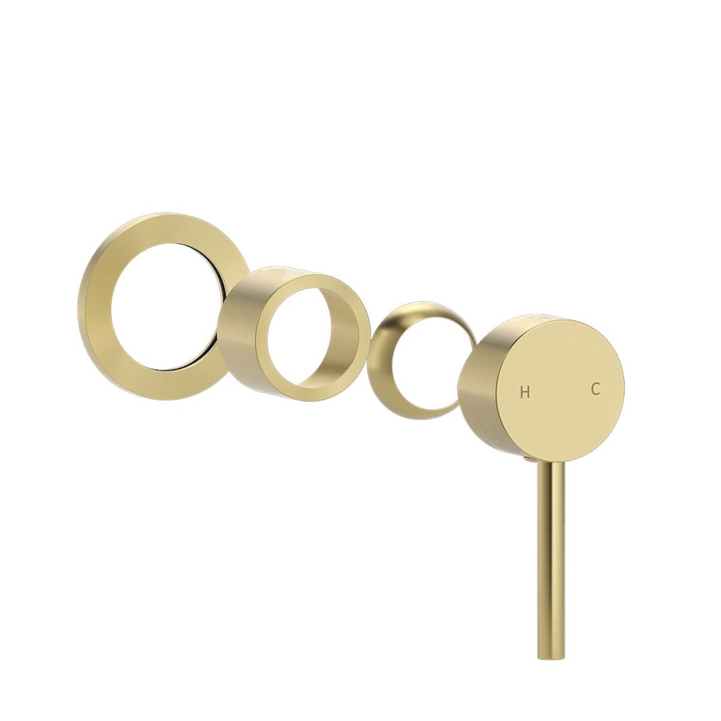 [11905] Elysian Minimal Handle Kit - Brushed Brass
