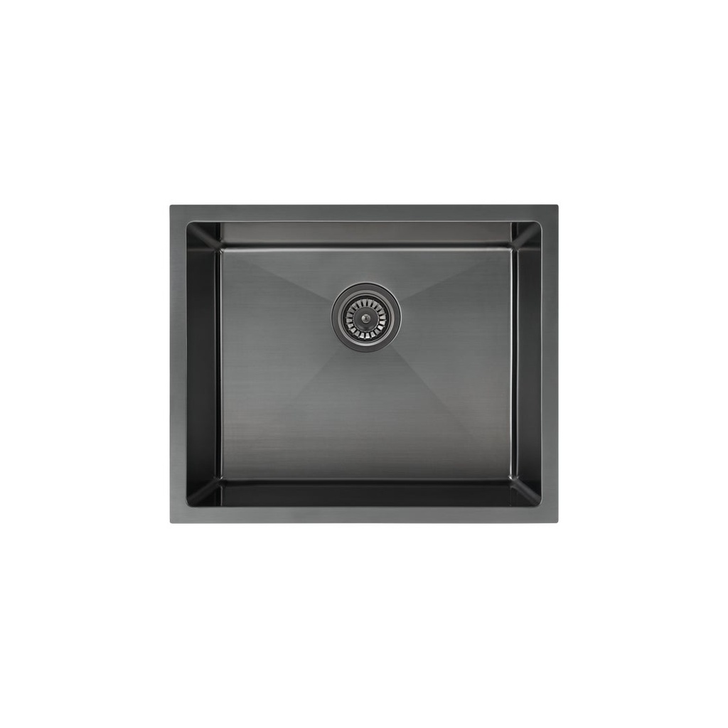 Seba Single Sink 550mm (Deep) - Brushed Gunmetal