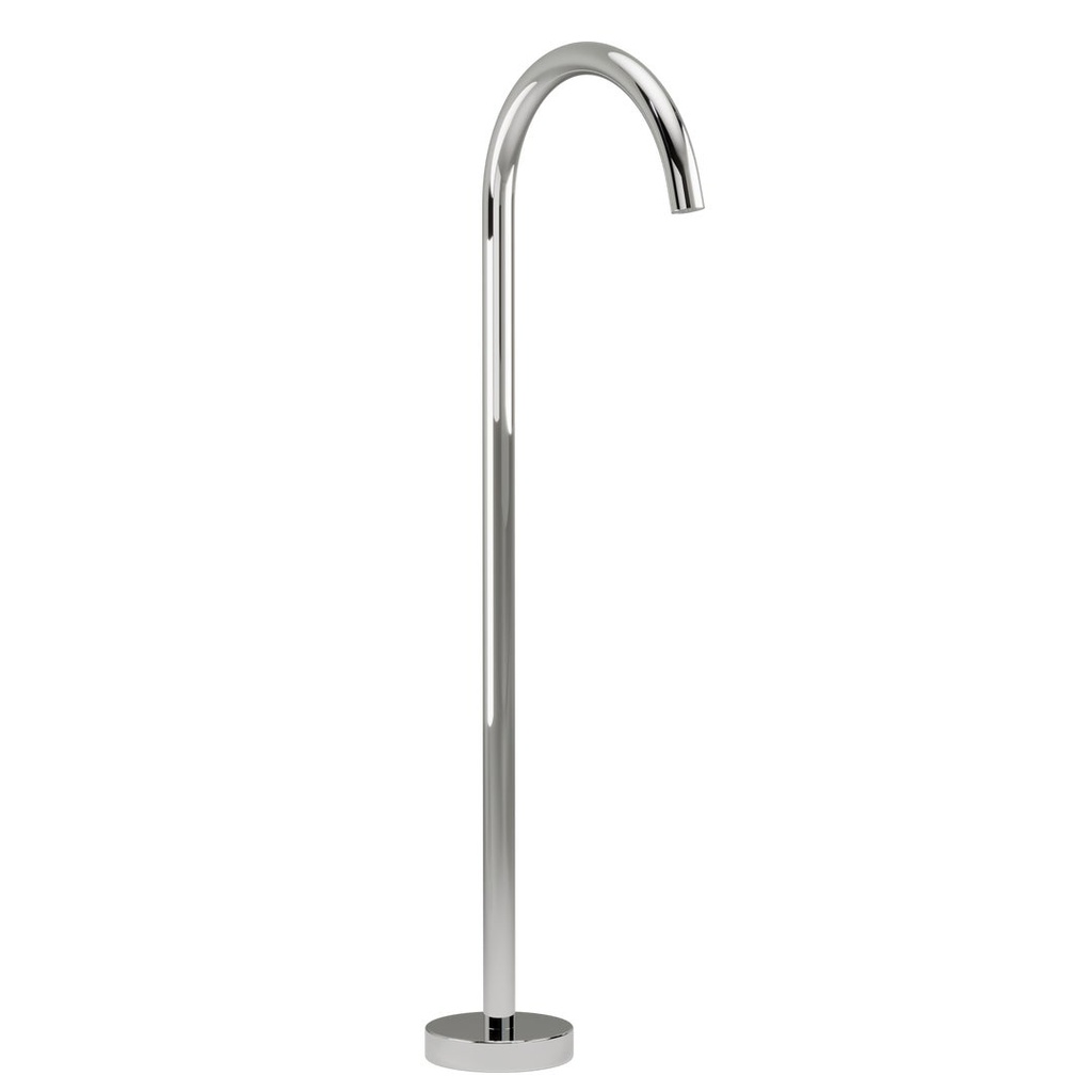 [12125] Floor Mounted Bath Filler - Chrome