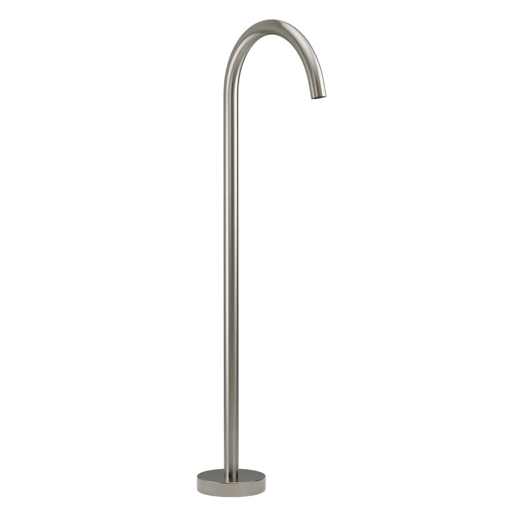 [12127] Floor Mounted Bath Filler - Brushed Nickel