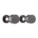 Milani Assembly Handle Kit - Brushed Gunmetal