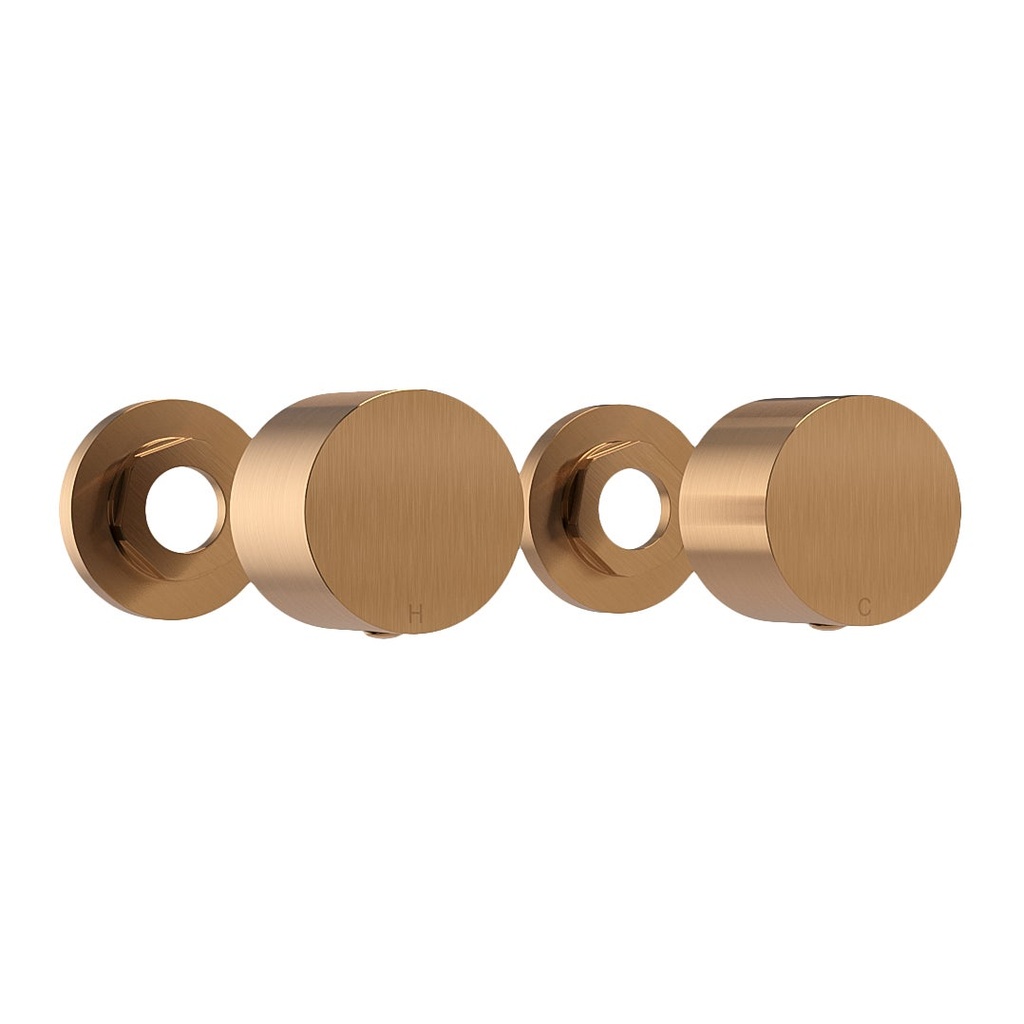 Milani Assembly Handle Kit - Brushed Copper