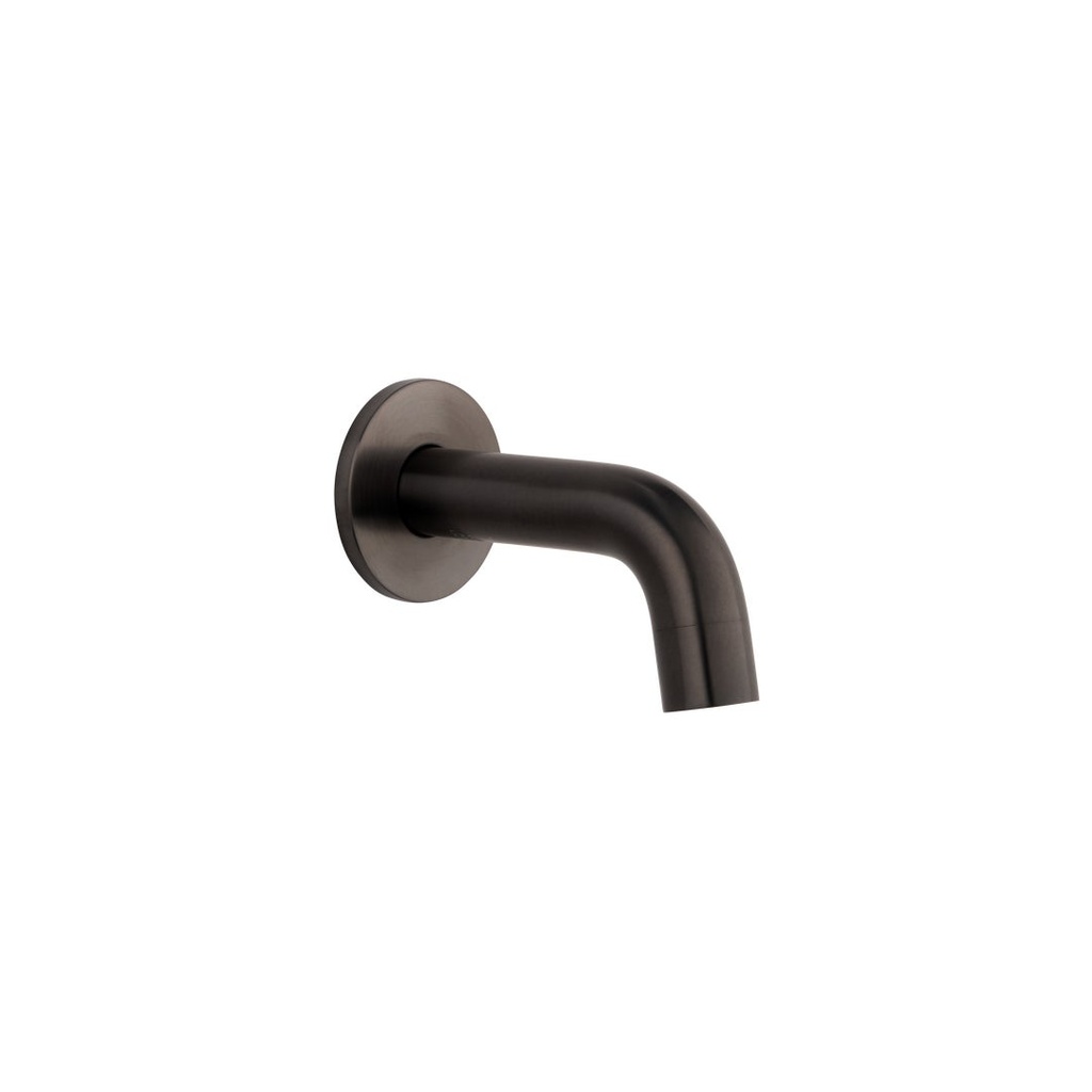 [12291LF] Mini Wall-Mounted Spout - Brushed Gunmetal