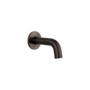 Mini Wall-Mounted Spout - Brushed Gunmetal