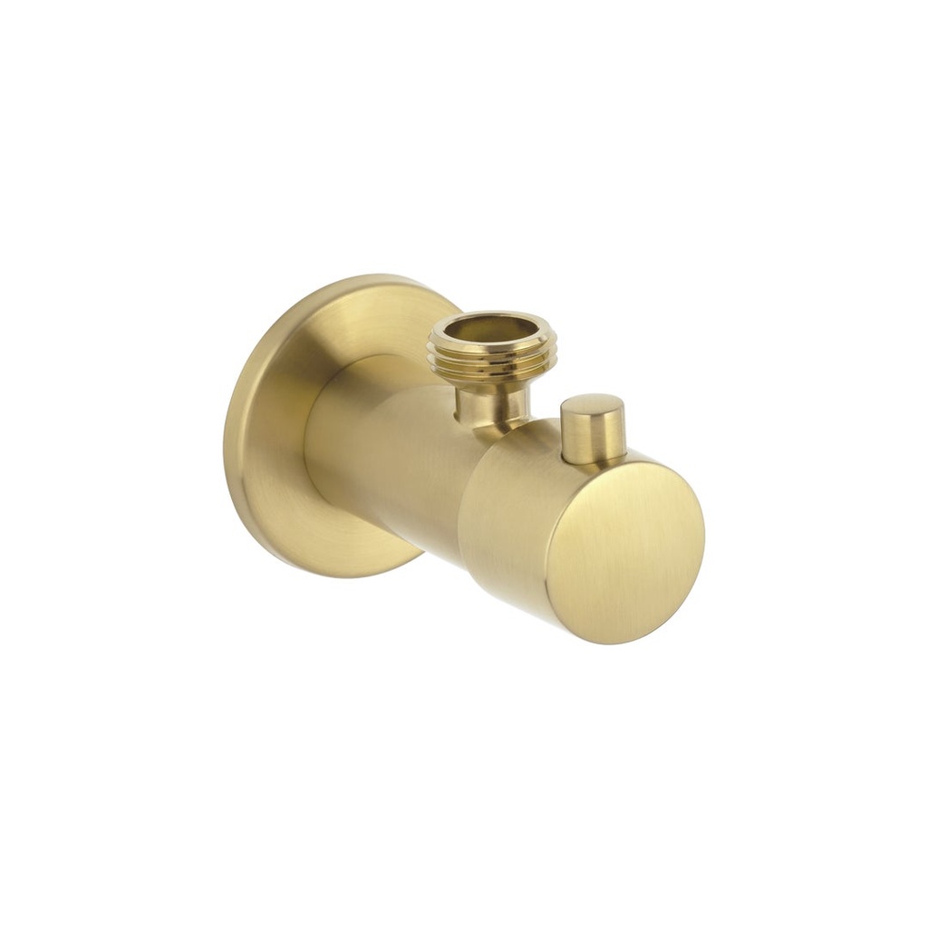 [12306LF] Mini Cistern Stop - Brushed Brass