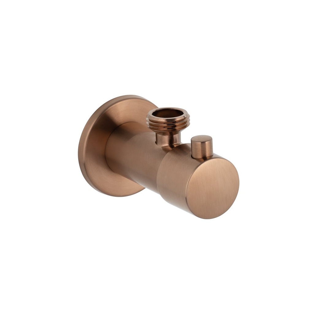 [12308LF] Mini Cistern Stop - Brushed Copper