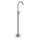 Elysian Floor Mounted Basin/Bath Filler with Mixer - Brushed Nickel