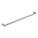 Milani Single Towel Rail 800mm - Brushed Nickel