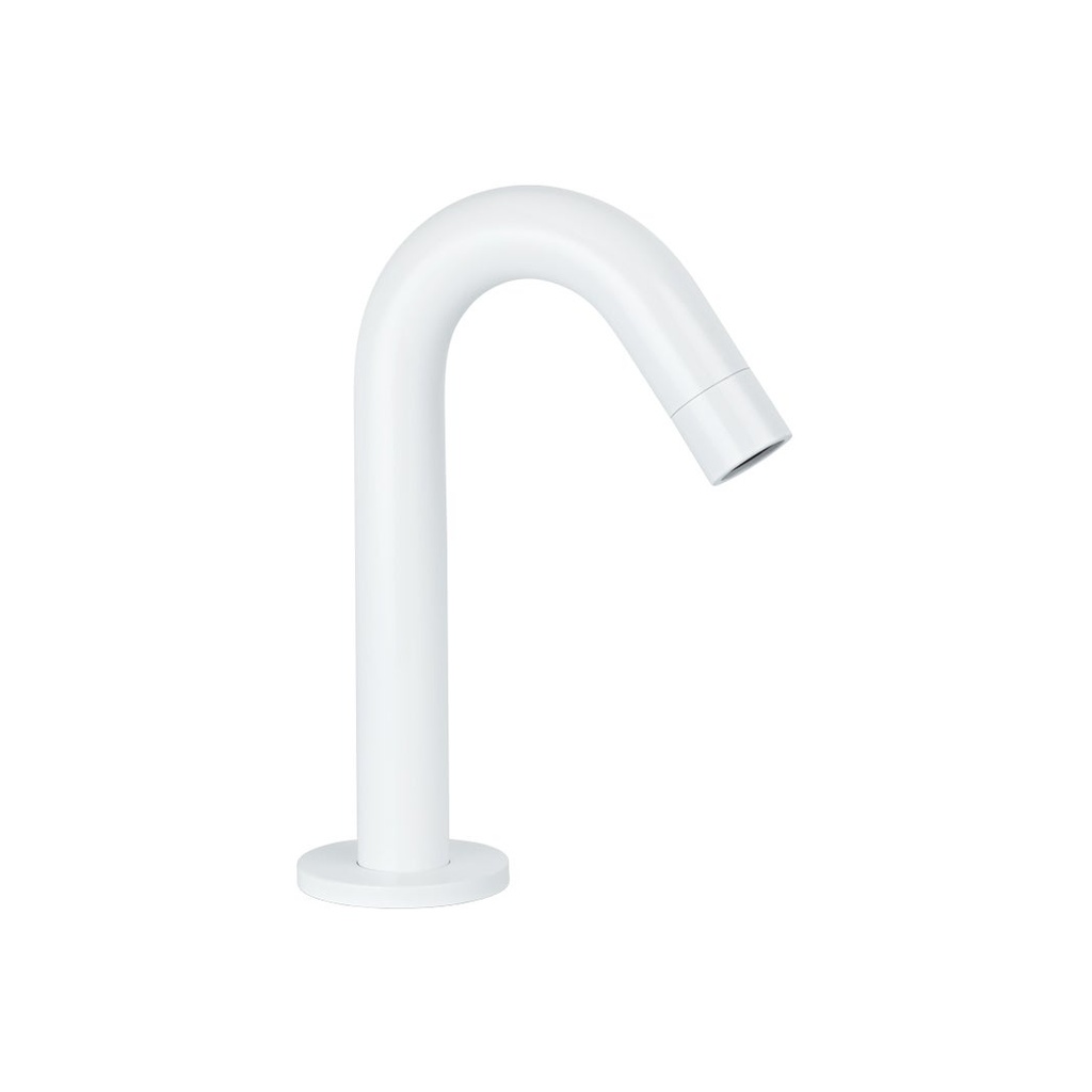 [12465LF] Mini Bench Mounted Spout - White