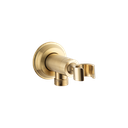 Kingsley Hand Shower Holder & BP - Brushed Brass