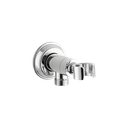 Kingsley Hand Shower Holder &amp; BP - Chrome