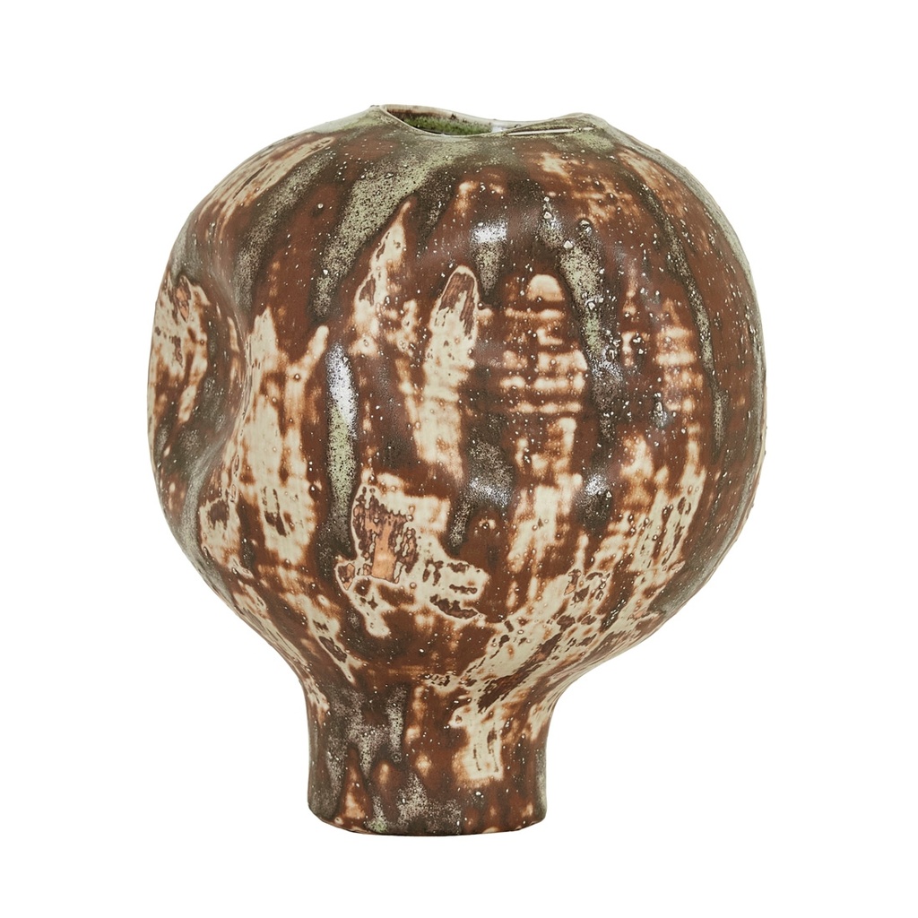 [FORME-KAI-VASE-SMALL-ANCIENT-ASH-DEC-FOM-KAI-VASE-SM] Forme Kai Small Vase - Ancient Ash