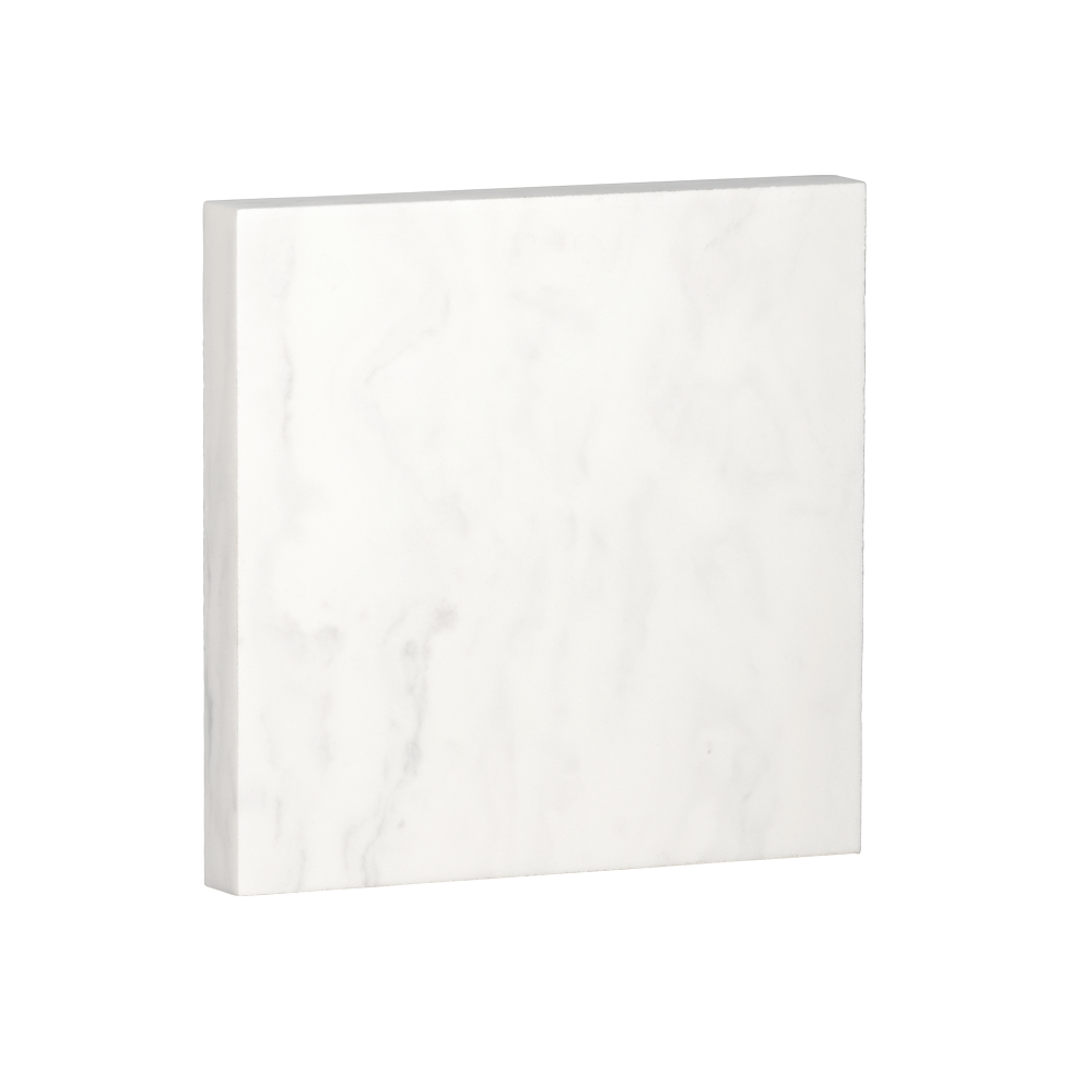 [12901] Rectangle Solid Surface Vanity Top - 904mm - Carrara Marble