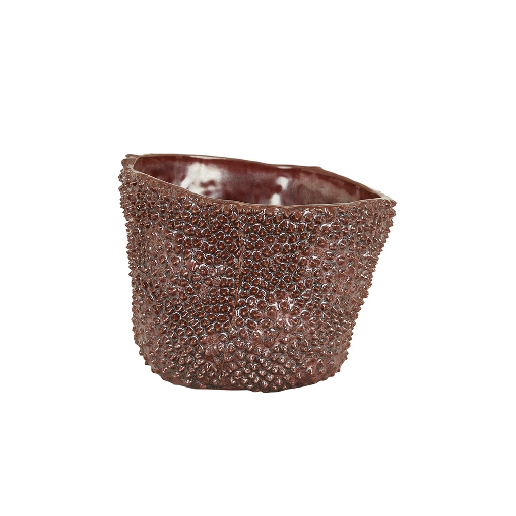 [FORME-NIXIE-VASE-SMALL-SANGRIA-DEC-FOM-NIX-VASE-SM] Forme Nixie Small Vase - Sangria