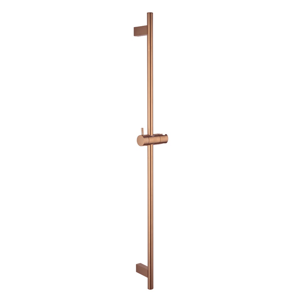[12934] Elysian Shower Rail - Brushed Copper