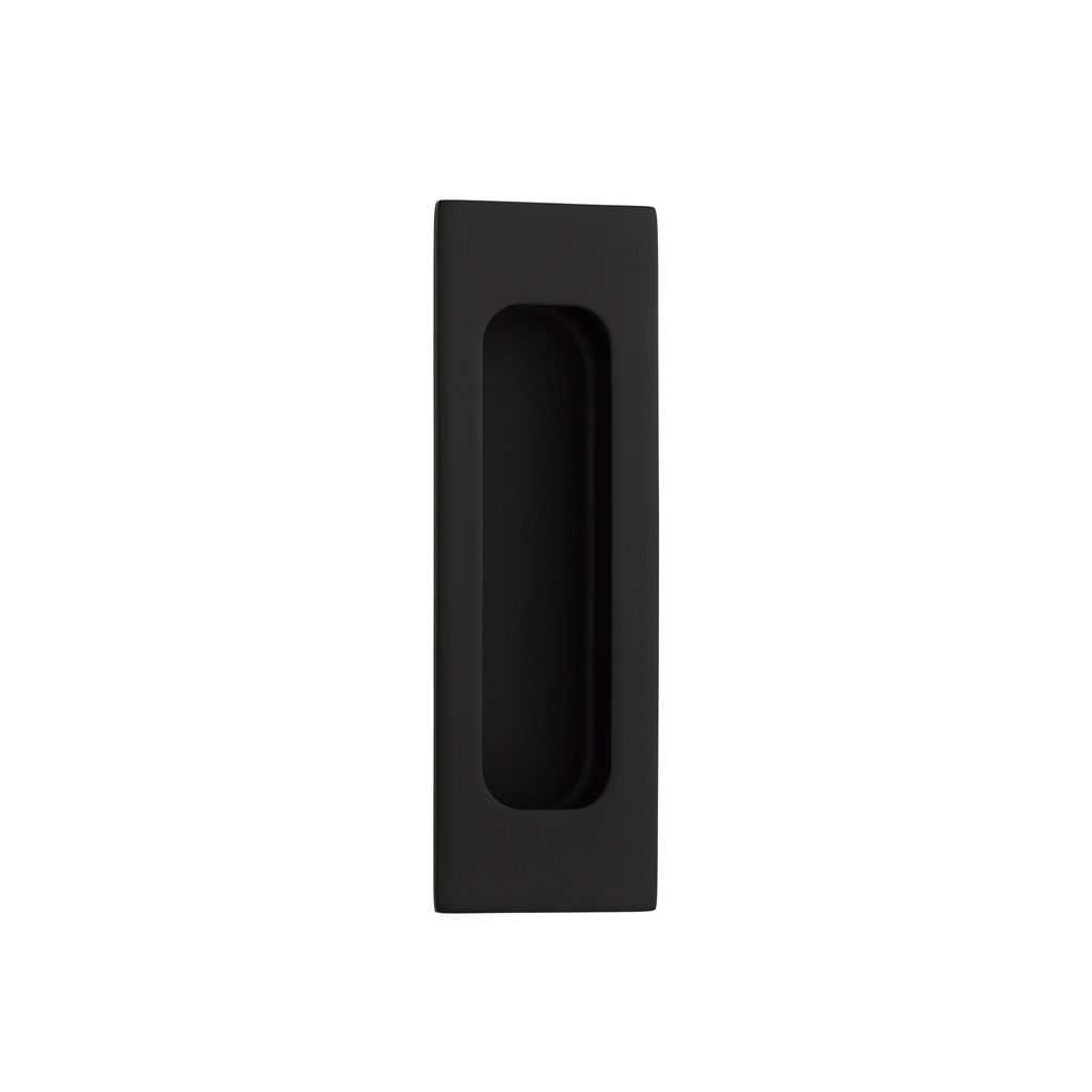 [12989] Atley Rectangular Flush Pull - Matte Black
