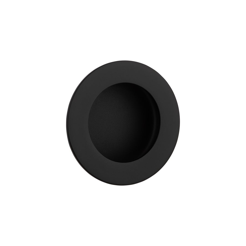 [12994] Atley Flush Pull Round - Matte Black