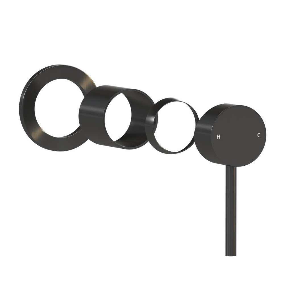 [13044] Sola Minimal Handle Kit - Brushed Gunmetal