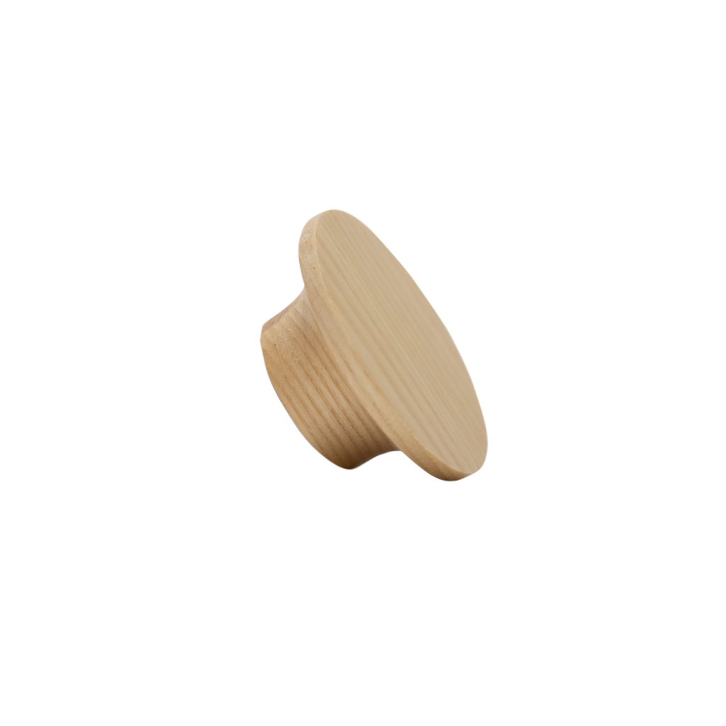 [13151] Hegman Round Pull 60mm - Ash