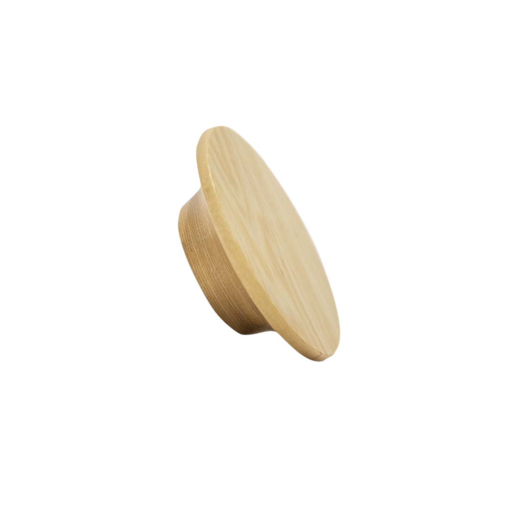 [13152] Hegman Round Pull 90mm - Ash