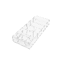 Vanity Drawer Organiser - 900mm