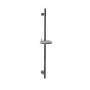Elysian Adjustable Shower Rail - Brushed Gunmetal