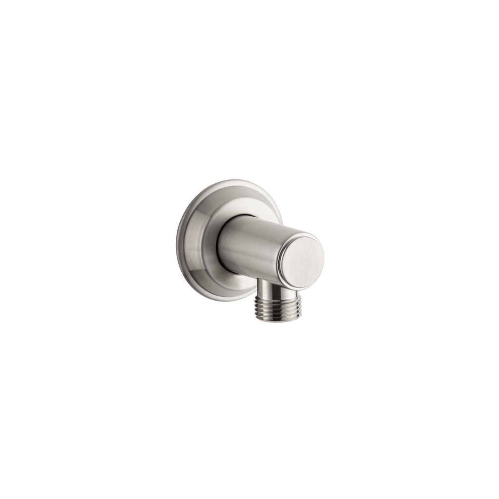 [13995] Kingsley Round Shower BP - Brushed Nickel