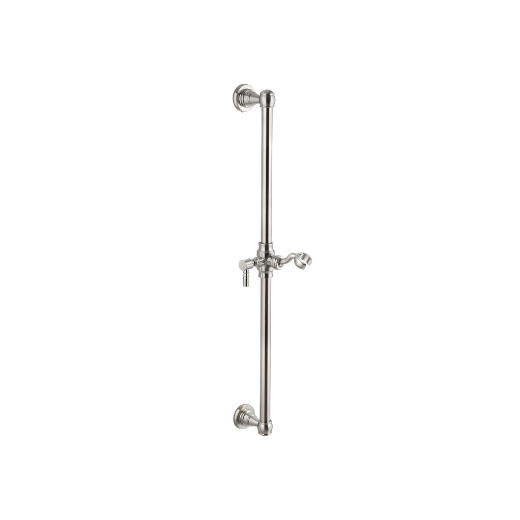 [14002] Kingsley Shower Rail - Brushed Nickel
