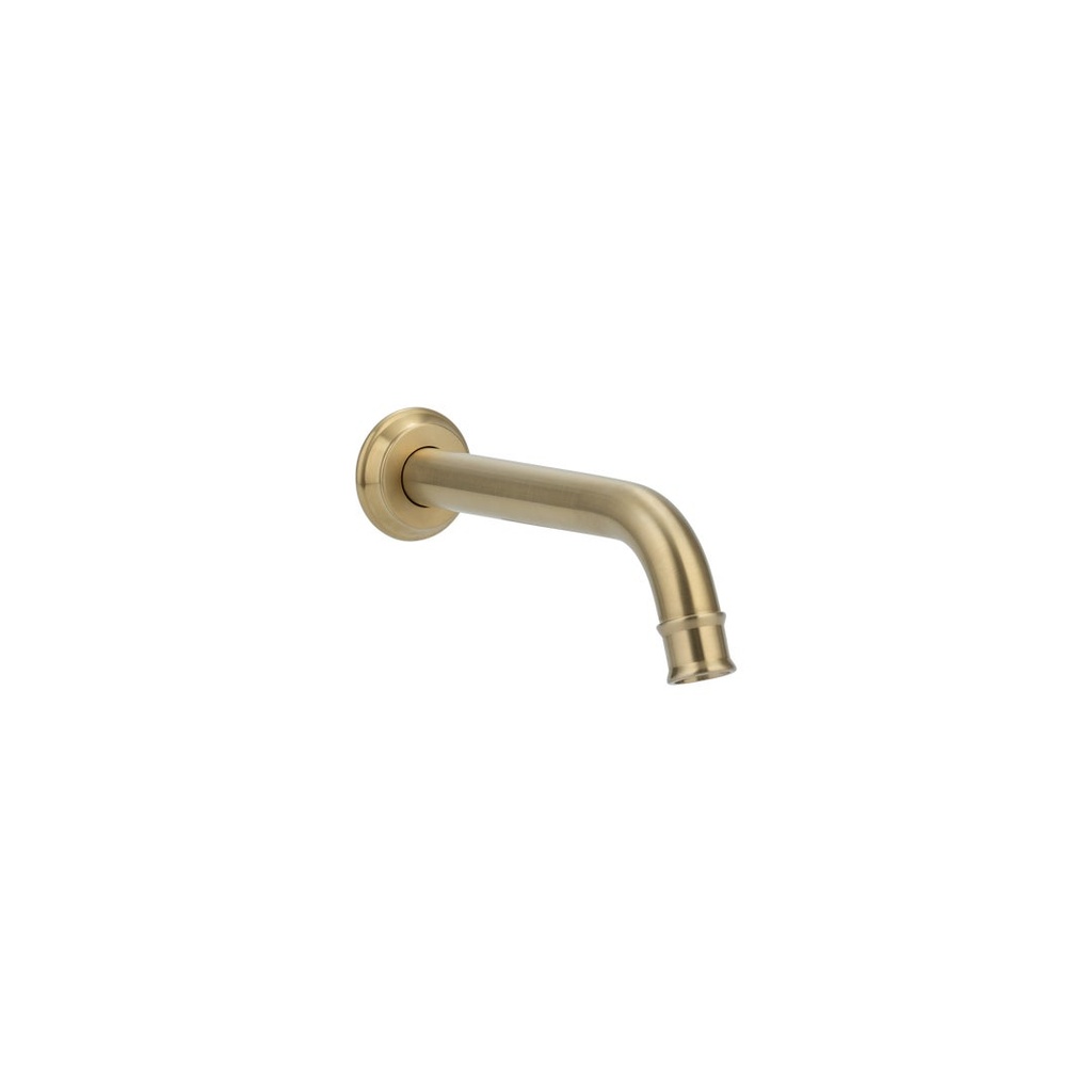 [14011LF] Kingsley Wall-Mounted Spout - Brushed Brass