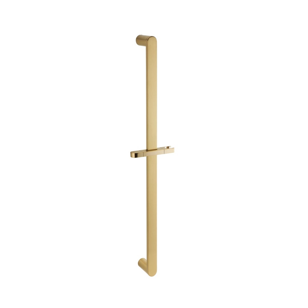 [14095] Milani Shower Rail - Brushed Brass