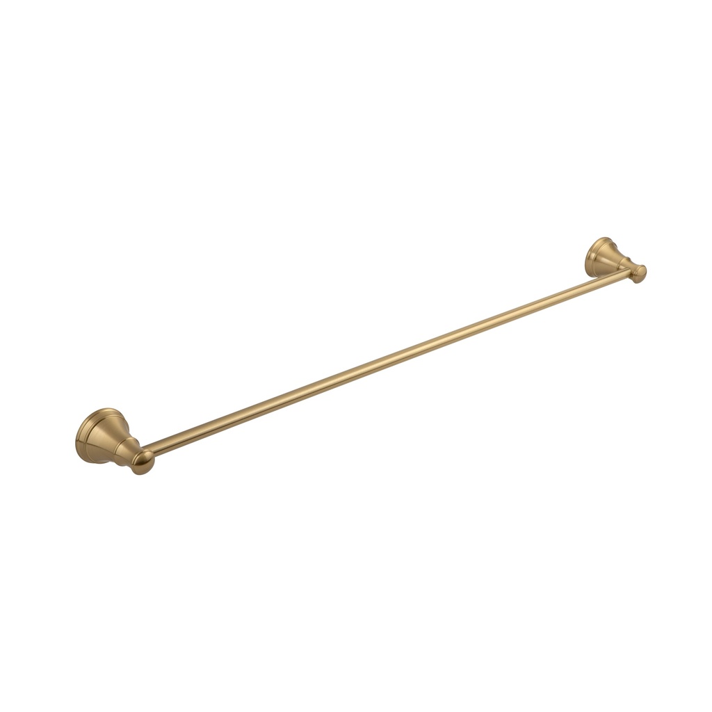 [14111] Kingsley Single Towel Rail - Brushed Brass