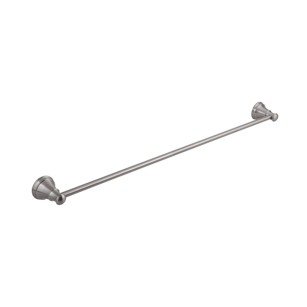 [14112] Kingsley Single Towel Rail - Brushed Nickel