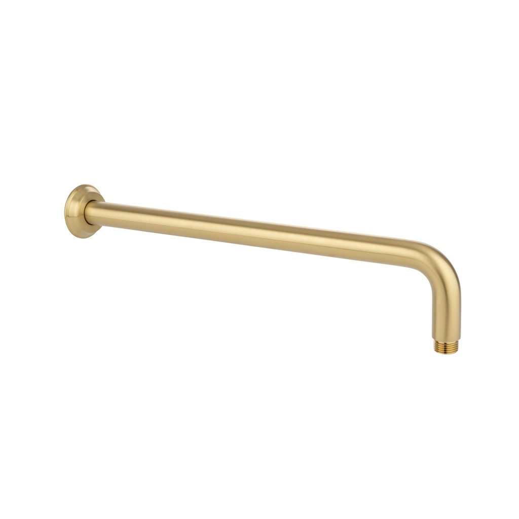 Kingsley Shower Arm - Brushed Brass