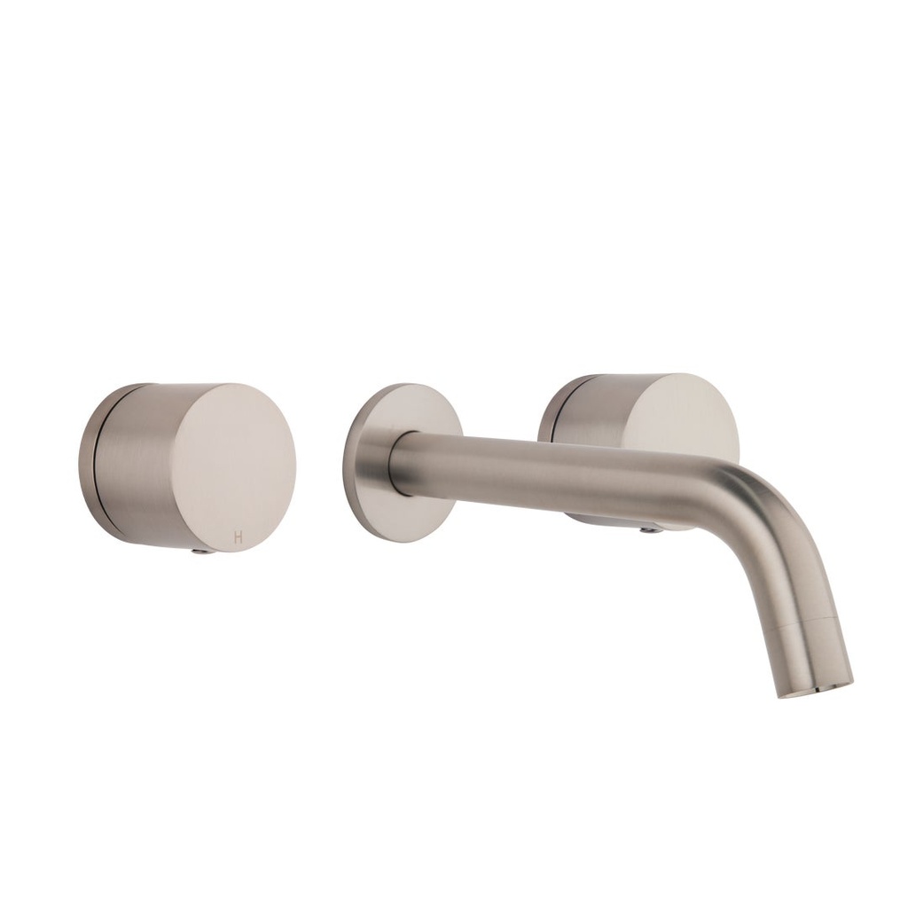 [14268-LF] Milani Assembly Taps &amp; Spout Set - Brushed Nickel