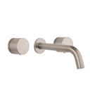 Milani Assembly Taps &amp; Spout Set - Brushed Nickel